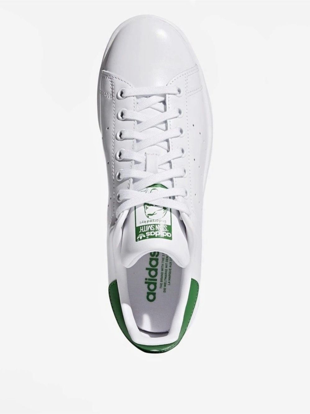 adidas Stan Smith Sneakers in White & Green